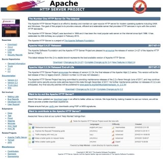 Apache HTTP Web Serverに複数の脆弱性