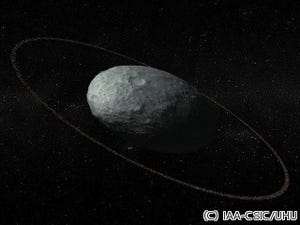 太陽系外縁の準惑星「ハウメア」に"環"を発見-大きさや形状も正確に判明