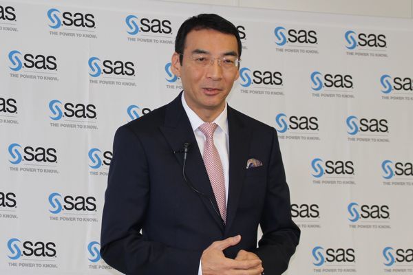 SAS堀田社長、2017年概況と2018年度の事業戦略を説明