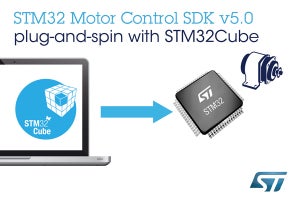 ST、モータ制御の設計を迅速化/簡略化するソフト開発キットを発表