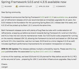 Spring Frameworkの脆弱性に注意
