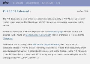 PHP、脆弱性を修正したバージョン公開