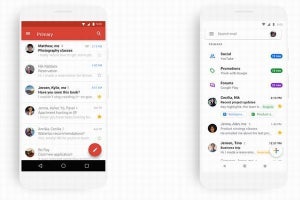 Google、モバイル向けGmailアプリのデザインを刷新