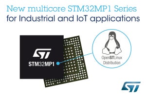 ST、STM32シリーズにマイクロプロセッサを追加