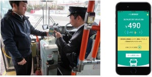 日立、秋田県で路線バス運賃キャッシュレス決済の実証実験