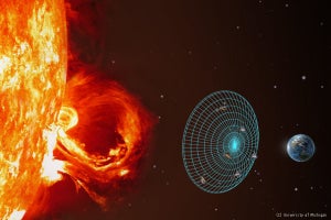 太陽高エネルギー粒子嵐の研究に"日の出"を! NASAの太陽探査機「SunRISE」