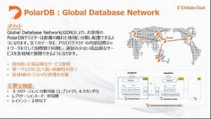 アリババクラウド、RDB「PolarDB」の遠隔分散機能を国内提供開始