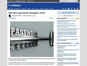 2021年に使いたいパスワード管理アプリ5選