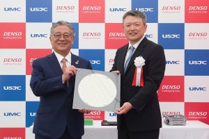 デンソー、UMCの日本の300mmウェハ工場で製造したIGBTの量産出荷を開始
