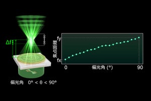 理研が光の偏光で焦点距離を制御できる「メタレンズ」を開発
