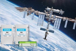 キオクシアのSSDがHPEの宇宙スパコンに搭載、ISSに向けて打ち上げ成功