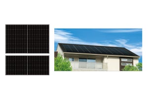 シャープ、切妻屋根に適した高出力の住宅用太陽電池モジュール2機種を発売