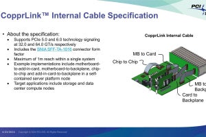 PCI-SIG、OCuLinkの後継となるCopperLink Cable Specification 1.0をリリース