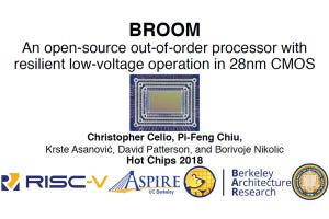 Hot Chips 30 - RISC-VのOut-of-Orderコア「BROOM」 第1回 高性能なRISC-Vコアとして開発された「BROOM」