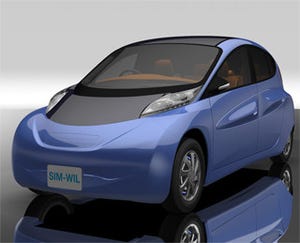 カーエレクトロニクスの進化と未来 第33回 居住性追求もやはり"燃費"が良いインホイールモータ - SIM-Driveの第2号車