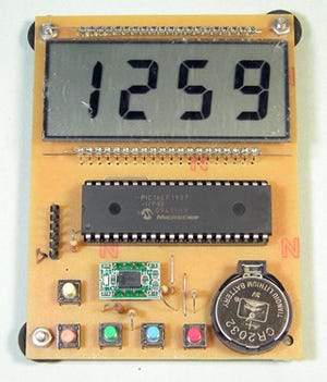 Microchipの最新デバイスを試す - XLPデバイスを試す 第1回 XLPファミリを活用して、低消費電力の時計を製作