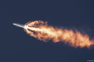 スペースXの巨大ロケット「スターシップ」の初飛行は、“成功した失敗”だ