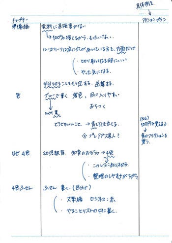 新入社員のためのノート術 2 構成編 ページは3分割して使うこと マイナビニュース