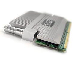 Ocz Technology 水冷メモリに1 0mhzのpc2 9600モジュールを追加 マイナビニュース