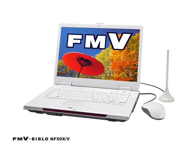 富士通、15.4型ワイド液晶搭載スリムノート「FMV-BIBLO NF」シリーズ | マイナビニュース