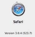 Safari for Windowsの最新β版(ビルド310A15)がADCで公開