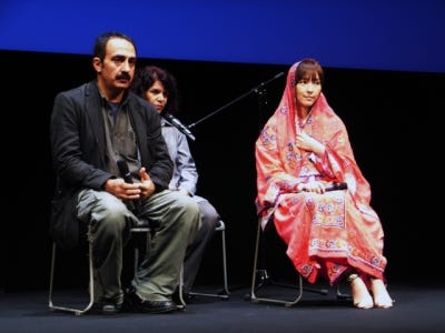 麻生久美子 初の海外進出作品 ハーフェズ 東京映画祭で舞台挨拶 マイナビニュース