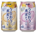 缶チューハイでコラーゲン摂取 - 「アサヒうるおう果実チューハイ」発売