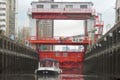 東京ぶらり船巡り - 小名木川で"日本のパナマ運河"なる扇橋閘門を通過