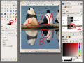 ゼロからはじめるGIMP2 - レイヤーマスクを使いこなしてパンダと川を眺めてみる