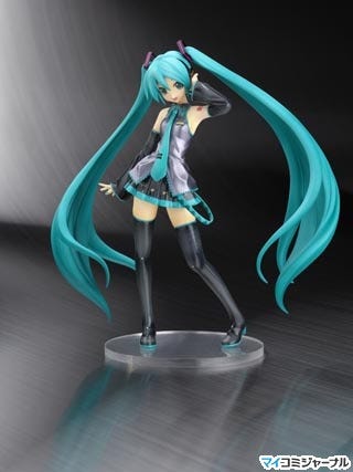 みっくみくに可愛く立体化 初音ミク がリアル頭身でpvcフィギュアに マイナビニュース