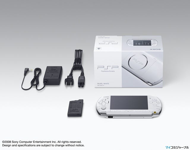 SCE、「プレイステーション・ポータブル」(PSP-3000)の発売日と価格を