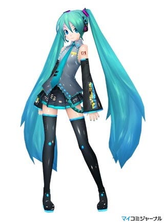 初音ミク が今度はゲームに セガ Project Diva 始動 マイナビニュース