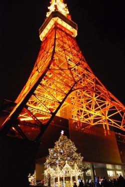 Akb48メンバーも参加 東京タワーのクリスマスイルミネーション点灯式 マイナビニュース