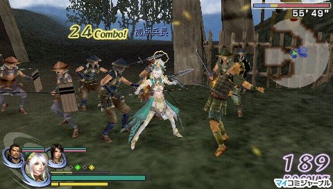 PSP『無双OROCHI 魔王再臨』、新キャラクターのアクションとシステムを