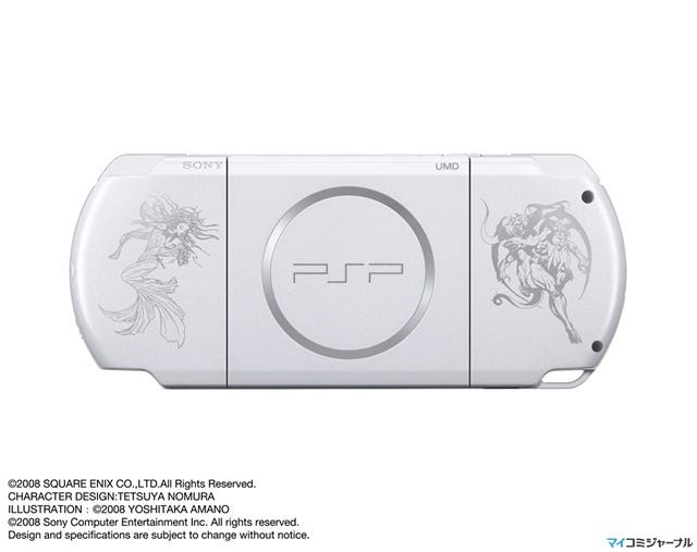 ディシディアファイナルファンタジー PSP同梱版 PSP本体