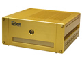 AOpenから金色に輝くMini-ITX用ケース「S110 GOLDEN」