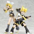 フレッシュなツインボーカル、「鏡音リン」と「レン」が1/7スケールで登場