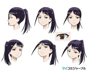 Tvアニメ 咲 Saki ライバル高校のキャラクター設定画到着 鶴賀学園 マイナビニュース
