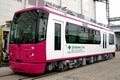 この春、ピンクで丸い新型電車が走る - 東京都、都電荒川線に8800形を導入