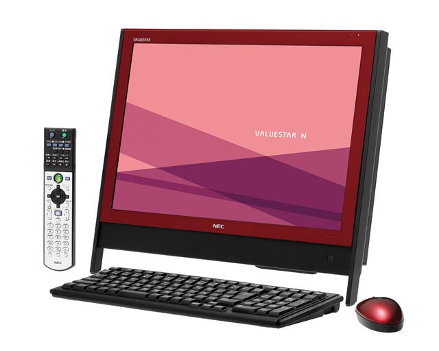 NEC、地デジ付き21.5型ワイドフルHD/19型ワイド一体型PC「VALUESTAR N」 | マイナビニュース