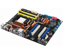 ASUS、nForce 980a SLI搭載のSocket AM2+マザーボード「M4N82 Deluxe ...