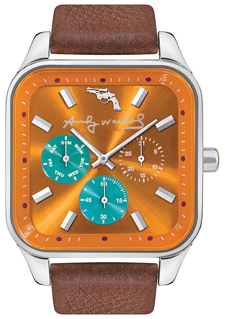 ポップu0026ファンな大胆カラー! 「アンディ・ウォーホル」腕時計の新モデル | マイナビニュース