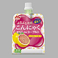 忙しい朝に新食感、こんにゃくゼリーinヨーグルトの新商品発売--森永乳業