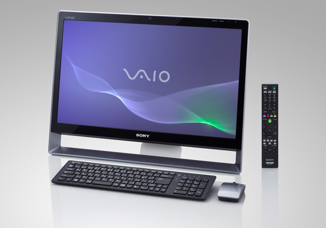 ソニー、光学式タッチパネル採用の24型ワイド液晶一体型デスクトップ「VAIO L」 | マイナビニュース