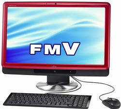 新デザイン 光学式タッチパネル採用の液晶一体型デスクトップ Fmv Deskpower F マイナビニュース