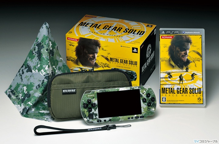 PSP『METAL GEAR SOLID PEACE WALKER』、オリジナルカラーのPSP同梱版 | マイナビニュース