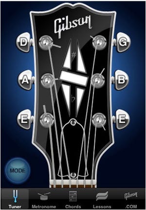 ギブソン公認iPhoneアプリ「Gibson Learn & Master Guitar Application」