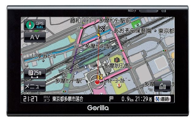 三洋、ポータブルナビ「ゴリラ」の2010年モデルは16GBのSSDを搭載 | マイナビニュース