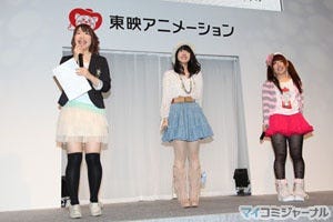 高岡香 佐藤聡美 辻あゆみが 東映ロボットガールズ の生アテレコに挑戦 マイナビニュース