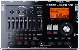 本格的楽曲制作からDAWとの連携まで可能なポータブルMTR「BR-800」登場